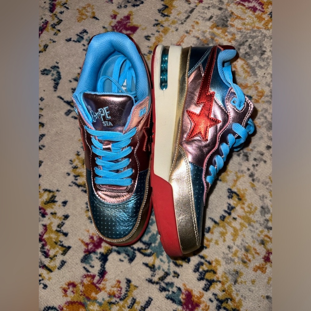 Bape Roadsta 'Metallic Pink Blue'